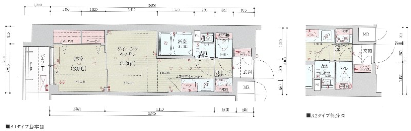 ベラジオ レガシー 葛野大路八条の間取り