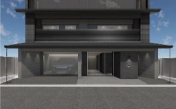 3/4 エントランス