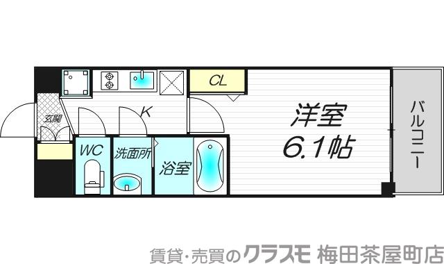 宮原の完工年月(2023年2月)築の賃貸マンションの間取り