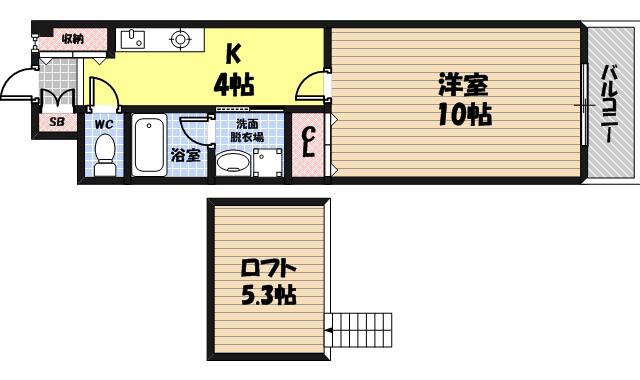 ウィル関目の間取り