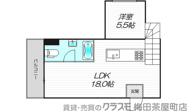 是空JYUSOの間取り