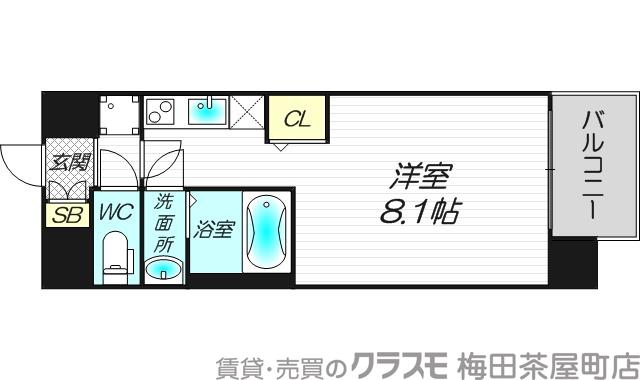 十三本町の完工年月(2024年8月)築の賃貸マンションの間取り
