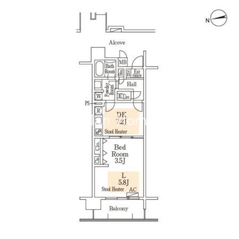 ロイヤルパークスなんばの間取り
