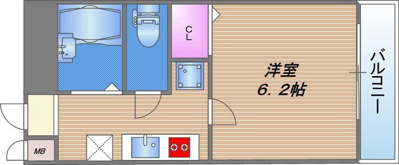 インターナショナル城東の間取り