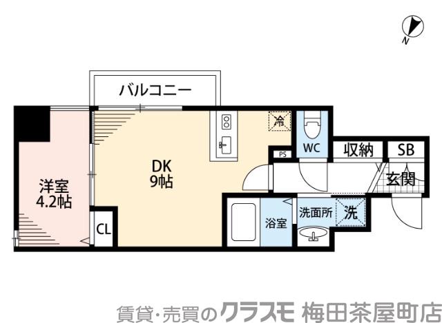 YOU‘SⅦ番館の間取り