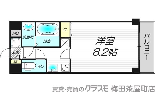 CREATO新大阪Serenityの間取り