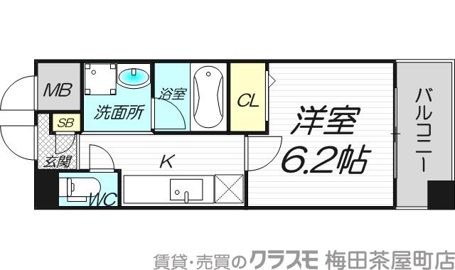 十三本町の完工年月(2004年3月)築の賃貸マンションの間取り