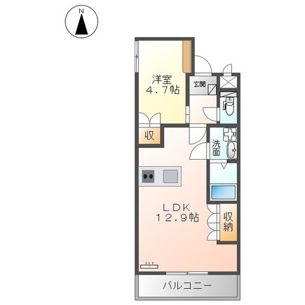 ハルコート箕面の間取り