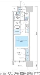 アーバネックス同心Ⅱの間取り