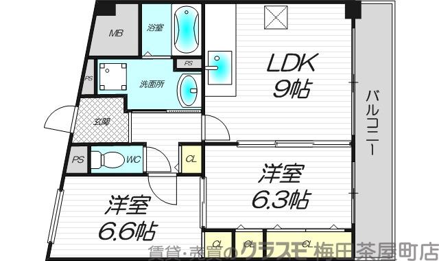 ミレニアムの間取り