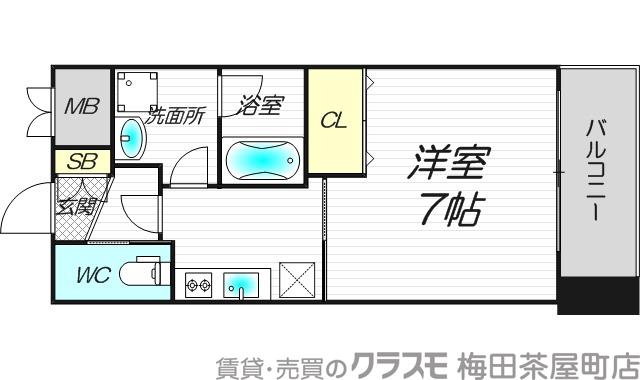 東中島の完工年月(2007年4月)築の賃貸マンションの間取り