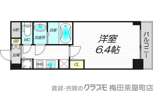 広芝町の完工年月(2015年9月)築の賃貸マンションの間取り