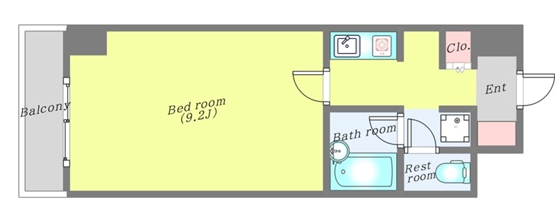 KC21ビルの間取り