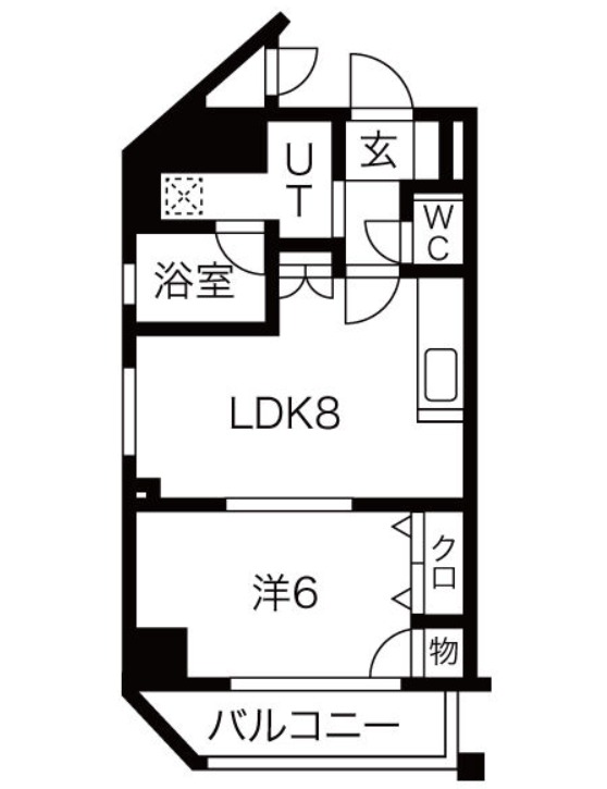 CREATO北大阪レヴァンテの間取り