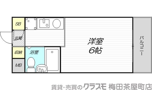 東三国の完工年月(1989年3月)築の賃貸マンションの間取り