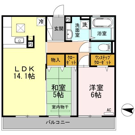 マリエッタ ヒルズの間取り