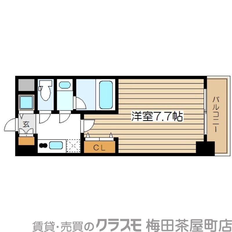 S-RESIDENCE福島Luxeの間取り