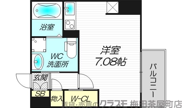 ドゥーエ江坂Ⅲの間取り