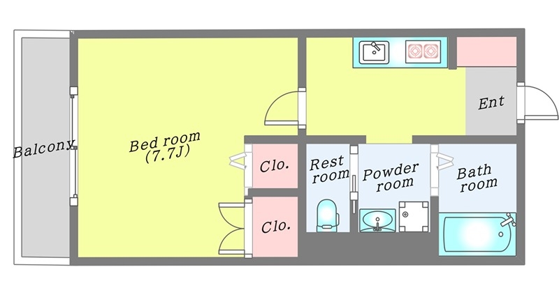 ロンサール志波の間取り