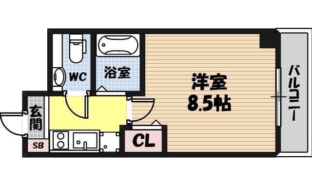 メゾン・ド・ヴィレ城東の間取り