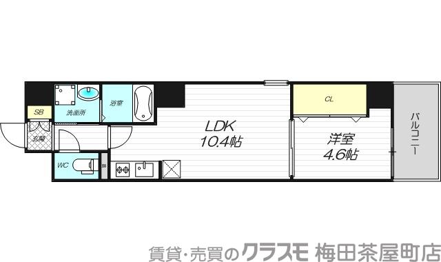 広芝町の完工年月(2026年3月)築の賃貸マンションの間取り