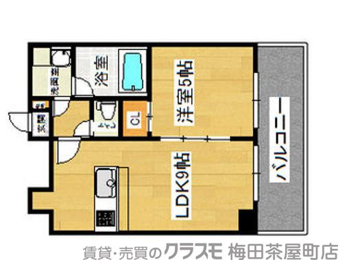 十三東の完工年月(2007年3月)築の賃貸マンションの間取り