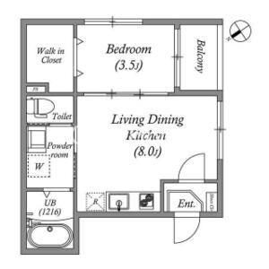 ハーモニーテラス今林の間取り