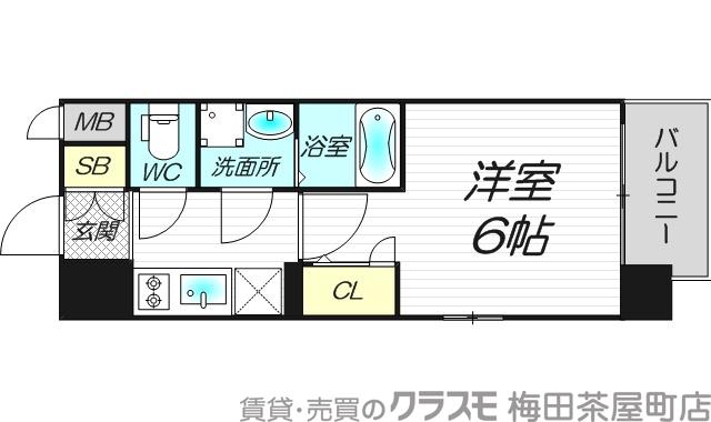 東中島の完工年月(2019年1月)築の賃貸マンションの間取り