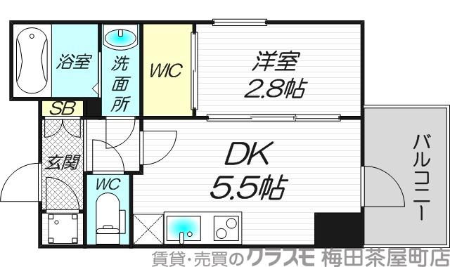 セレニテ新大阪グランデ シュッドの間取り