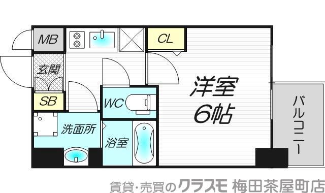 東中島の完工年月(2019年1月)築の賃貸マンションの間取り