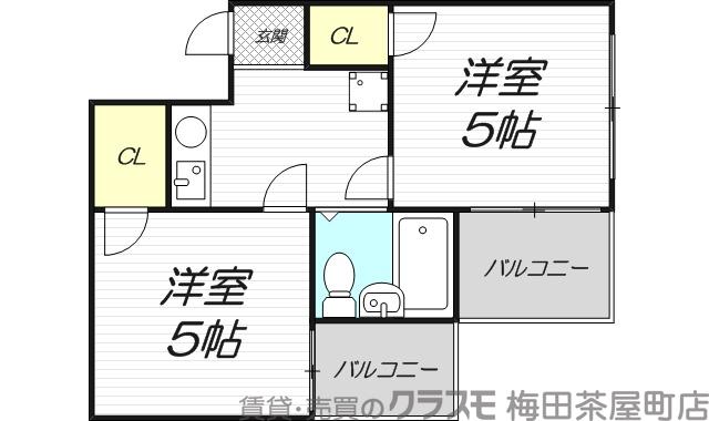 インペリアルスイートコーニッシュの間取り