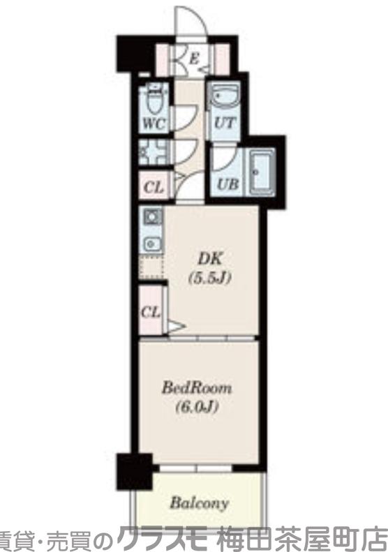 玉川の完工年月(2007年1月)築の賃貸マンションの間取り