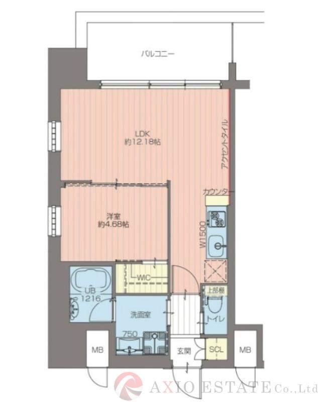プレジオ天神橋ASIANの間取り