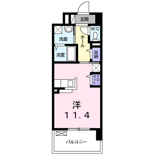ラ・ルーチェKの間取り