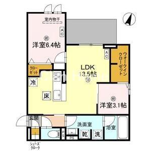 クラシスト苅田EASTの間取り