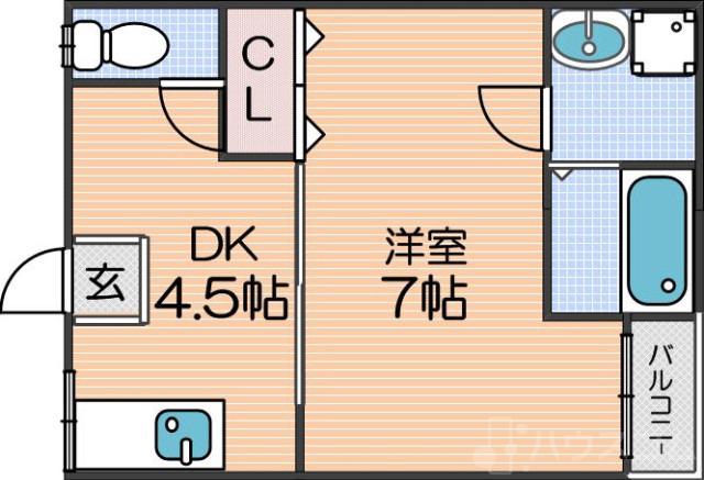 シャトーシラキの間取り
