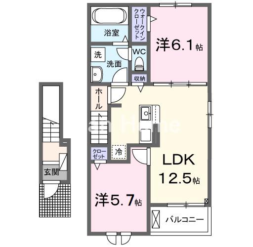 プチメゾン ロココ3の間取り