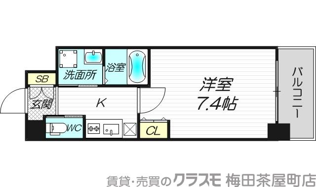 広芝町の完工年月(2020年3月)築の賃貸マンションの間取り