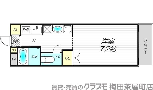グランドハイツEmの間取り