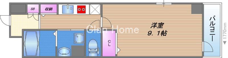 ミレ グランデ アネックスの間取り
