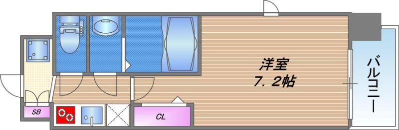 フォーリアライズ城東ファインの間取り