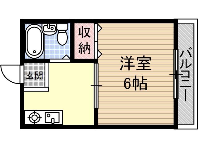 ピットイン稲葉の間取り