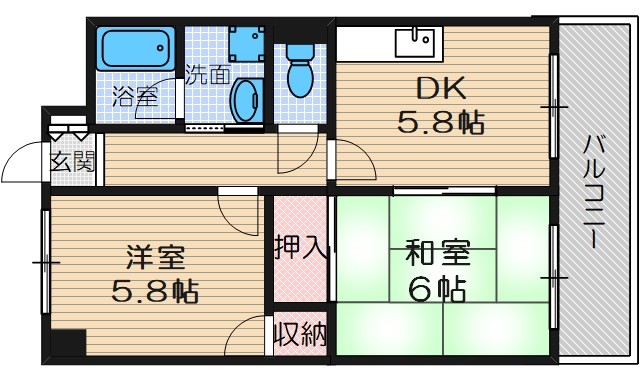ピュアプレイスの間取り