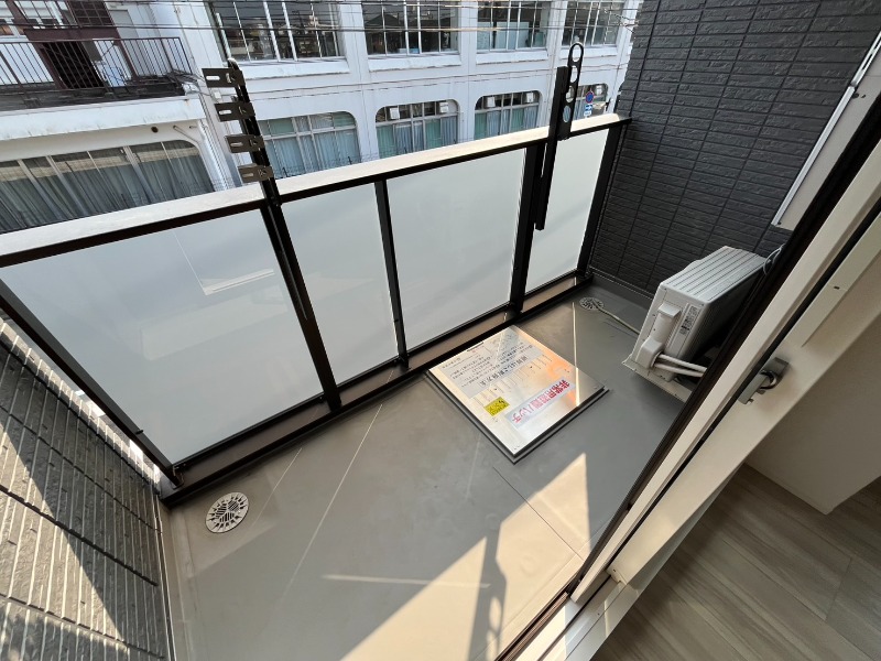 12/21 バルコニー