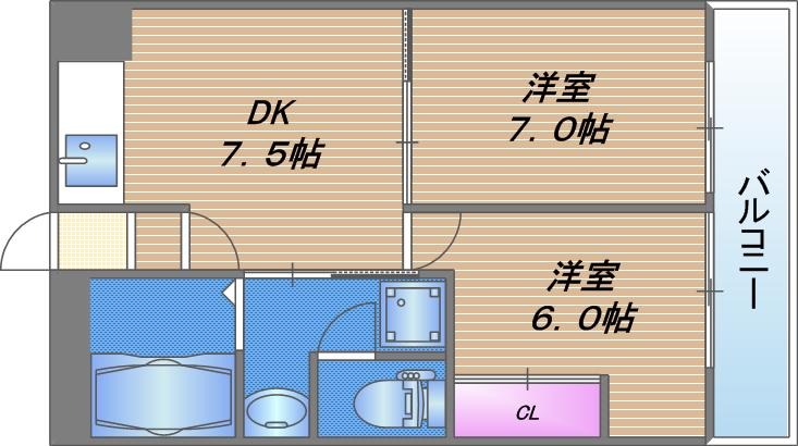 メゾン加藤の間取り