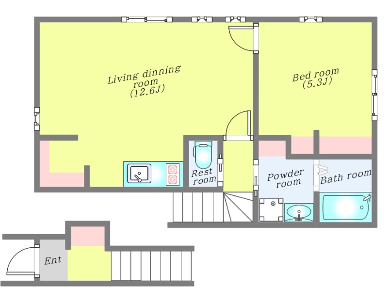 il mio campoⅡの間取り