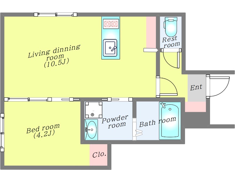 il mio campoⅡの間取り