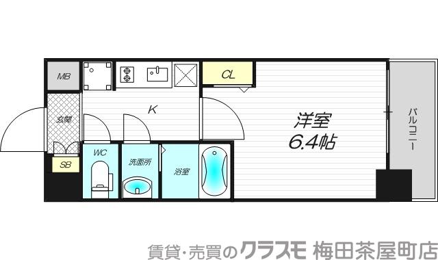 プレサンス西中島南方セレストの間取り