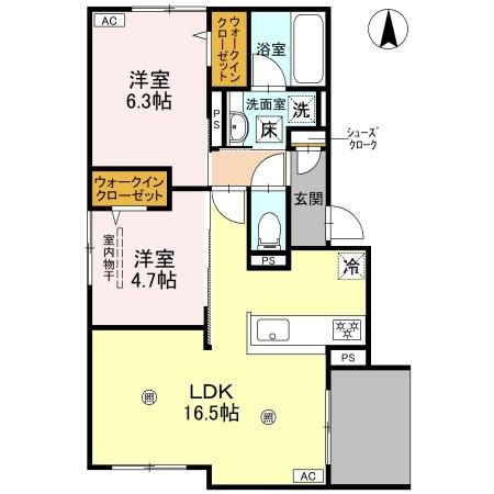 D-residence南茨木の間取り