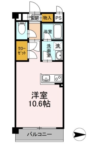 長町南クレストの間取り